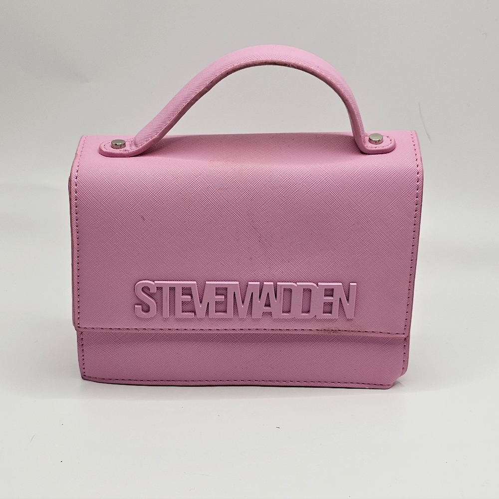Steve Madden small pink box purse. No strap